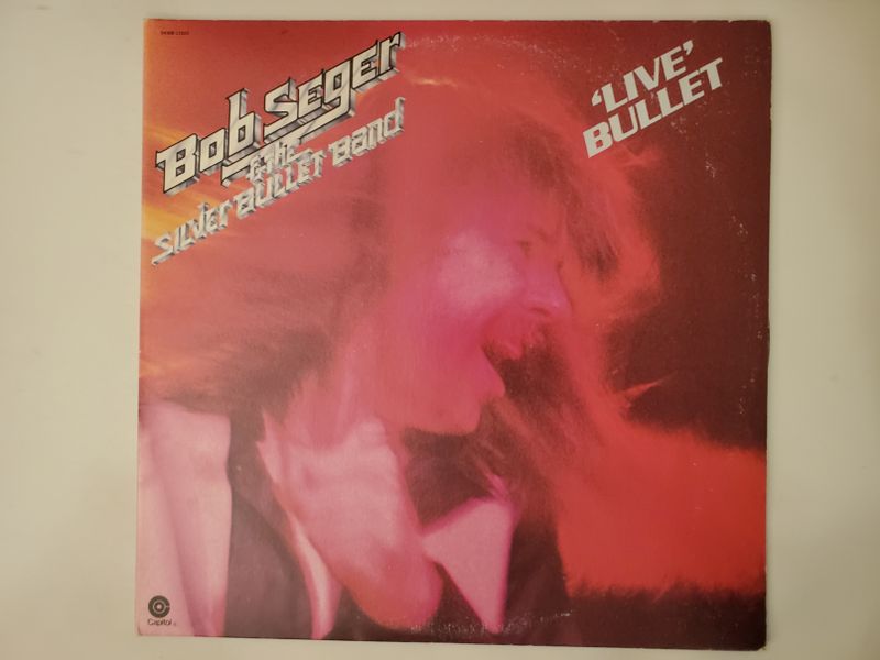 Bob Seger & the Silver Bullet Band 'Live' Bullet vinyl record